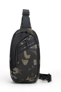 Cactive  Siyah/Kamuflaj Unisex Body Bag CTV-8677
