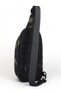  Cactive  Siyah Kumaş/Kamuflaj Unisex Body Bag CTV-8677