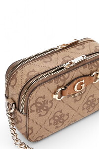 Guess Izzy Kahve Kadın Çapraz Askılı Çanta HWOS8654140
