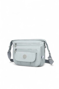  Smart Bags Krinkıl Açık Gri Kadın Çapraz Askılı Çanta SMB 3005