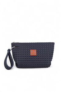 Bilik Deri Scuba Koyu Gri Kadın Portföy & Clutch Çanta YELİZ