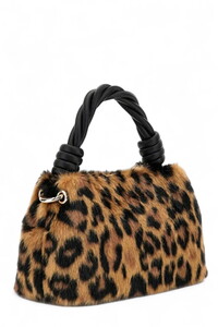  Guess Shaida Siyah-Kahve-Leopar Kadın El Çantası HWLO8143110