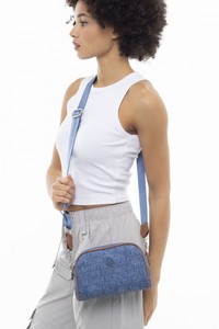 Benetton Monogram Kot/Lacivert Kadın Çapraz Askılı Çanta BNT956