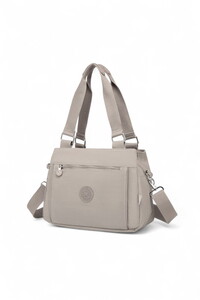  Smart Bags Krinkıl Açık Vizon Kadın Omuz Çantası SMB1125