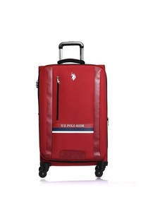 U.S. Polo Assn.  Bordo Kumaş Unisex Kabin Boy Valiz PLVLZ21260C-K