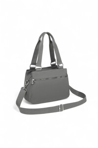  Smart Bags Krinkıl Koyu Gri Kadın Omuz Çantası SMB1125