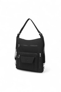  Smart Bags Krinkıl Siyah Kadın Sırt Çantası SMB1205