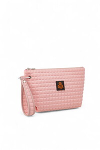  Bilik Deri Scuba Pudra Kadın Portföy & Clutch Çanta YELİZ