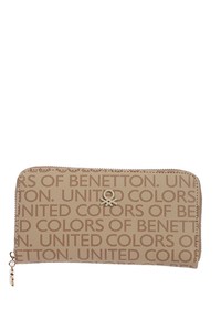  Benetton Monogram Vizon Kadın Portföy & Clutch Çanta BNT846