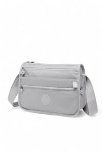  Smart Bags Krinkıl Açık Gri Kadın Çapraz Askılı Çanta SMB1128