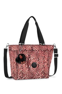 Kipling New Shopper S M13 Pembe Siyah Kadın Omuz Çantası K16640