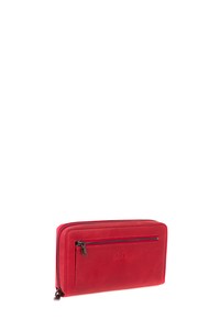  Bilik Deri  Kırmızı Unisex Portföy & Clutch Çanta AR P-717-CR