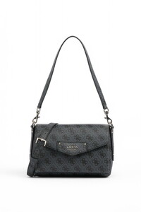 Guess Eco Brenton Antrasit Kadın Omuz Çantası HWEBG839019