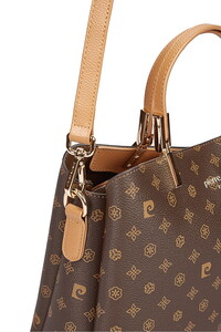  Pierre Cardin Monogram Kahve Kadın El Çantası 05PC25Y10315-MN