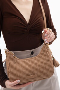  Sisley  Camel Kadın Omuz Çantası SLY145