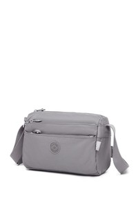  Smart Bags Krinkıl Gri Kadın Çapraz Askılı Çanta SMB1006