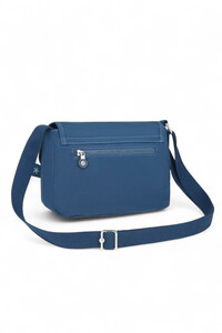  Smart Bags Krinkıl Lacivert Kadın Çapraz Askılı Çanta SMB 1148