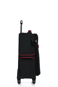  U.S. Polo Assn.  Siyah Kumaş Unisex Kabin Boy Valiz PLVLZ22801CK
