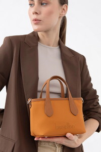  Benetton  Hardal-Camel Kadın El Çantası BNT1598