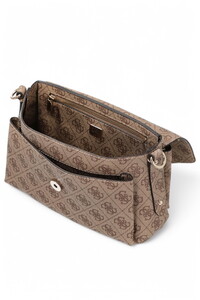  Guess Eco Brenton Kahve Kadın Omuz Çantası HWEBG839019