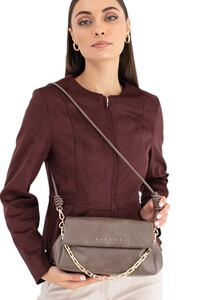 Sisley Logo Detaylı Taş Kadın Çapraz Askılı Çanta SLY234