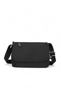 Smart Bags Krinkıl Siyah Kadın Çapraz Askılı Çanta SMB 1148