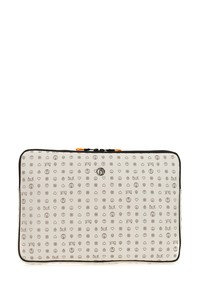  Bilik Deri Monogram Bej Unisex Laptop & Evrak Çantası LAPTOP-MN 15,6'