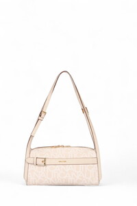 Nautica Monogram Krem Kadın Omuz Çantası CN7221T