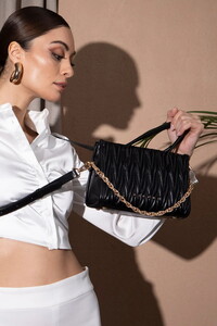 Sisley  Siyah Kadın El Çantası SLY179