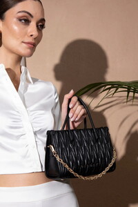 Sisley  Siyah Kadın El Çantası SLY179