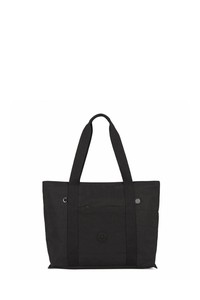 Smart Bags Krinkıl Siyah Kumaş Kadın Omuz Çantası SMB3100