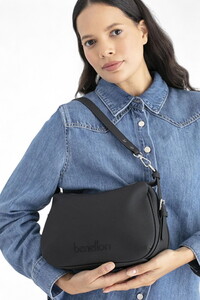 Benetton  Siyah Kadın Çapraz Askılı Çanta BNT1699