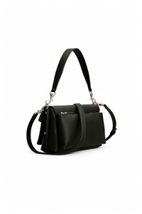  Guess Eco Brenton Siyah Kadın Omuz Çantası HWEVG839019