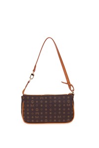  Bilik Deri Monogram Kahve/Taba Kadın Omuz Çantası BAGET-MN