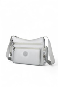  Smart Bags Krinkıl Platin Kadın Omuz Çantası SMBMT1115