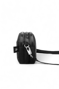  Smart Bags Krinkıl Siyah Kumaş Kadın Çapraz Askılı Çanta SMB1112