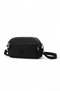  Smart Bags Krinkıl Siyah Kadın Çapraz Askılı Çanta SMB1112
