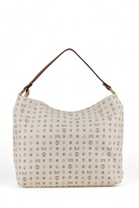  Bilik Deri Monogram Bej-Taba Kadın Omuz Çantası NV 1003-MN