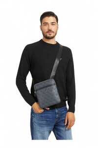  Guess Milano Siyah Erkek Postacı Çantası HMEVZLP2223