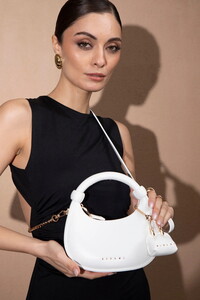 Sisley  Beyaz Kadın El Çantası SLY172