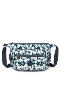 Smart Bags Krinkıl Yeşil Çiçekli Kadın Çapraz Askılı Çanta SMB3167