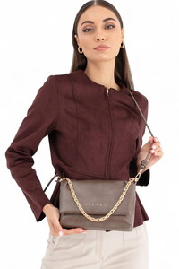 Sisley Logo Detaylı Taş Kadın Çapraz Askılı Çanta SLY241