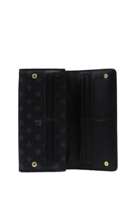  Pierre Cardin Monogram Siyah Kadın Portföy & Clutch Çanta 05PC23Y704-MN