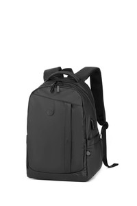  Smart Bags Gumi Siyah Unisex Sırt Çantası SMB8662
