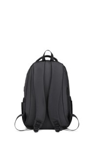  Smart Bags Gumi Siyah Unisex Sırt Çantası SMB8662