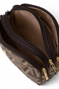  U.S. Polo Assn. Logo Detaylı Kahve Kadın Çapraz Askılı Çanta US25524