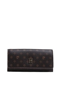 Pierre Cardin Monogram Kahve Kadın Portföy & Clutch Çanta 06PC23Y704-MN