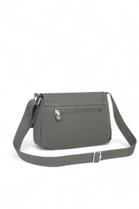  Smart Bags Krinkıl Koyu Gri Kadın Çapraz Askılı Çanta SMB 1148