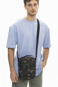 Benetton  Siyah/Kamuflaj Unisex Çapraz Askılı Çanta BNT928