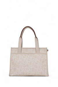  Nautica Monogram Krem Kadın Omuz Çantası CN7225T
